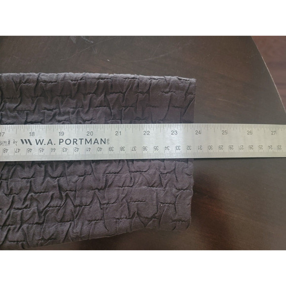 Eileen Fisher Open Front Blazer Womens S Silk Linen Blend Oversized Brown - Picture 7 of 10